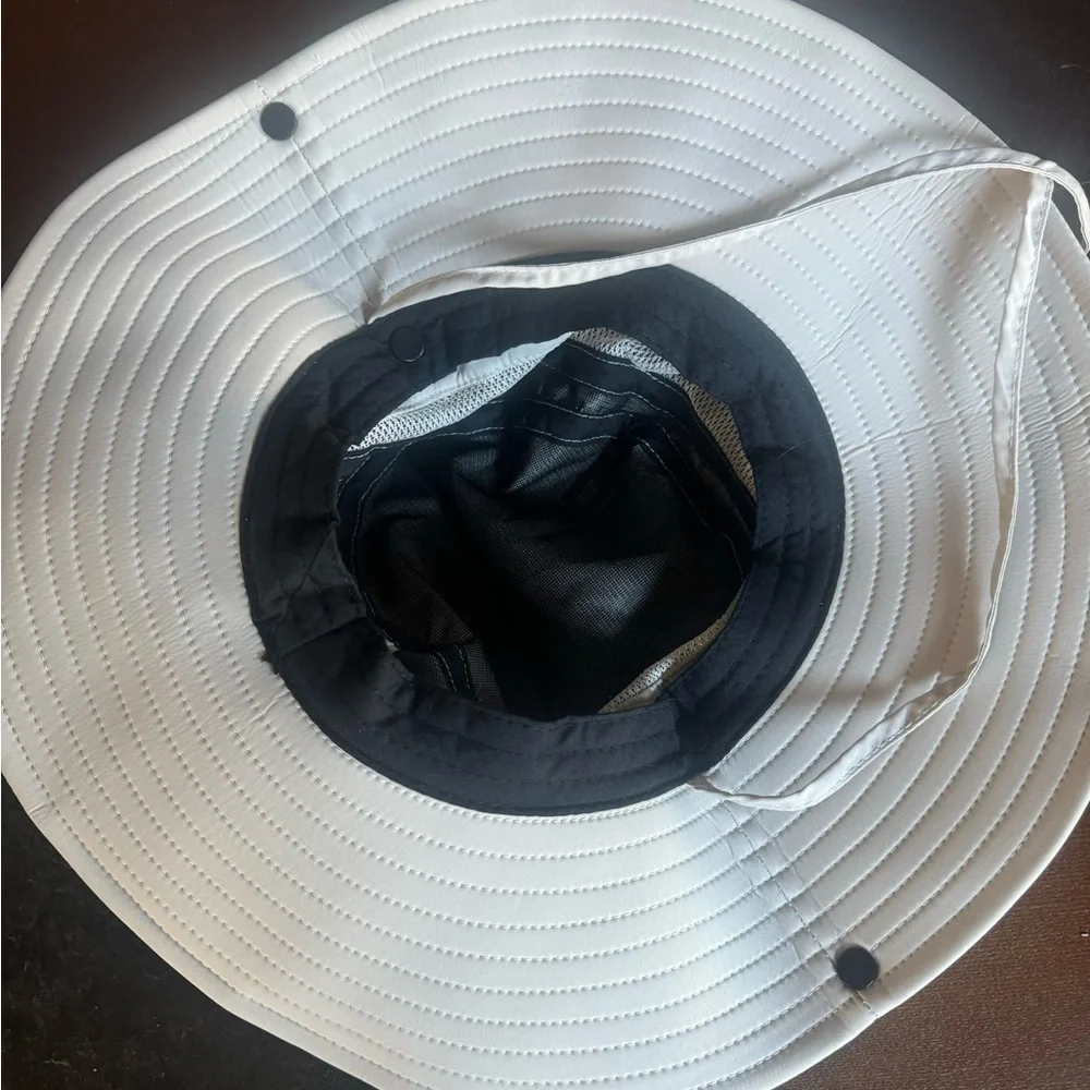 - JS Lifestyle UV sun protection hat with ponytail holder NWoT